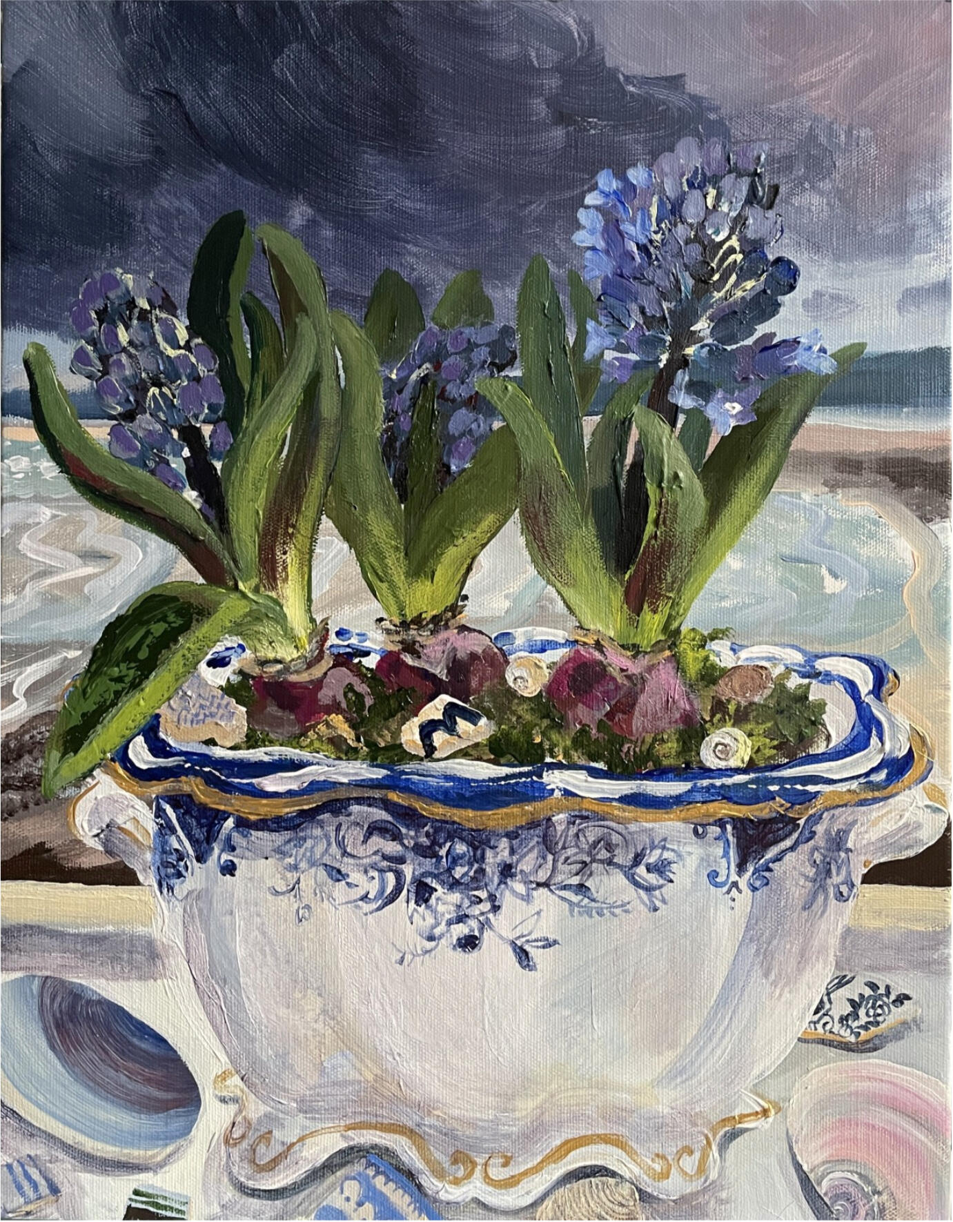 Spring Tide. 40 x 50cm