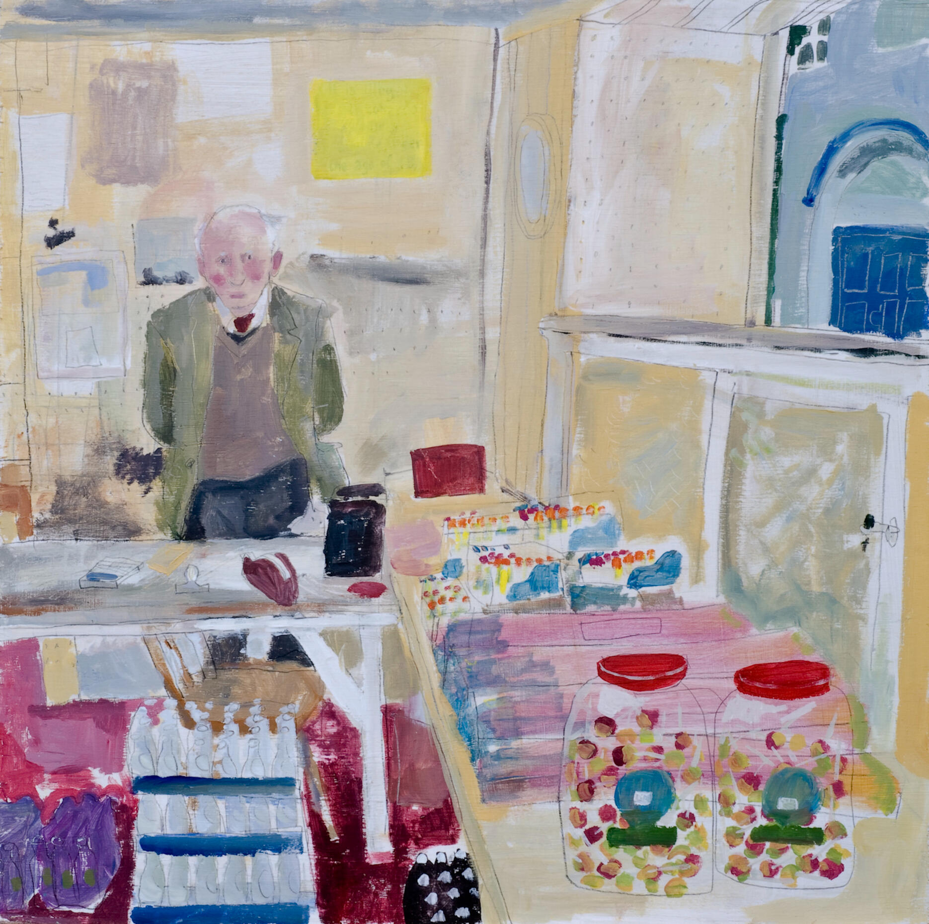 Mr. Francis Cowe&#39;s Sweetshop.60 x 40cm
