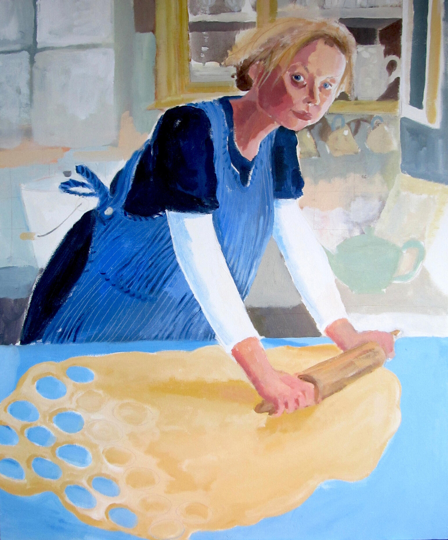 Great-Grandmother's Apron. 80 x 60cm