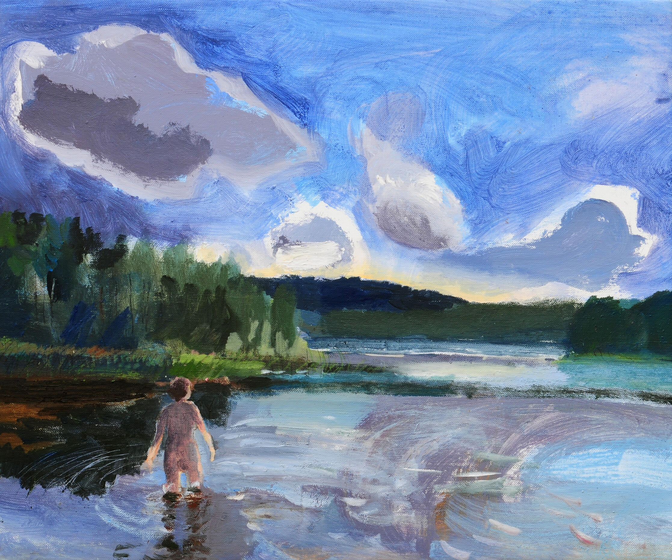 Wondrous Cloud. 50 x 60cm