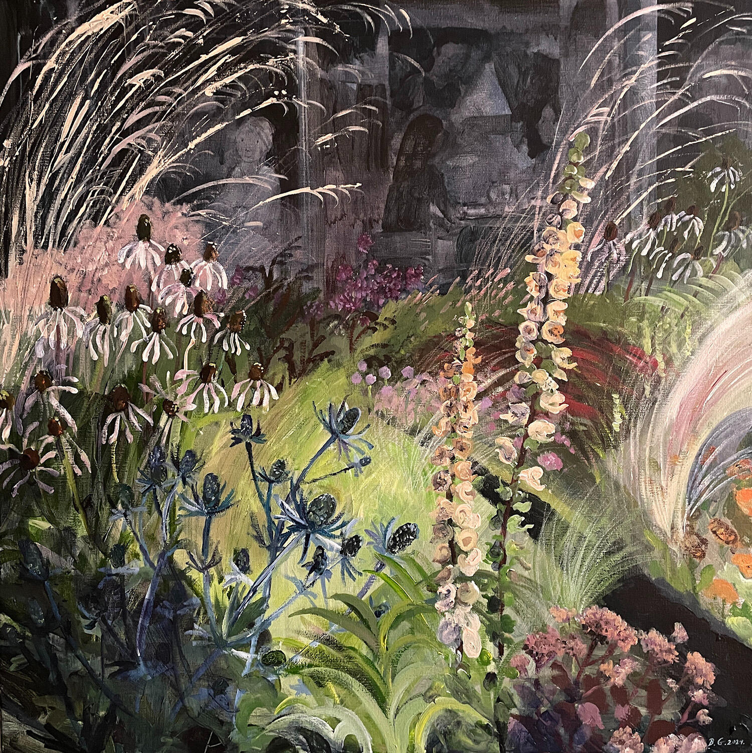 Piet Oudolf’s Garden NOMA. 80 x 80cm